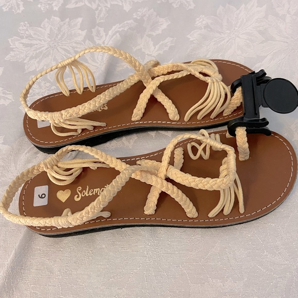 New Solemates Strappy Sandals - Picture 1 of 6
